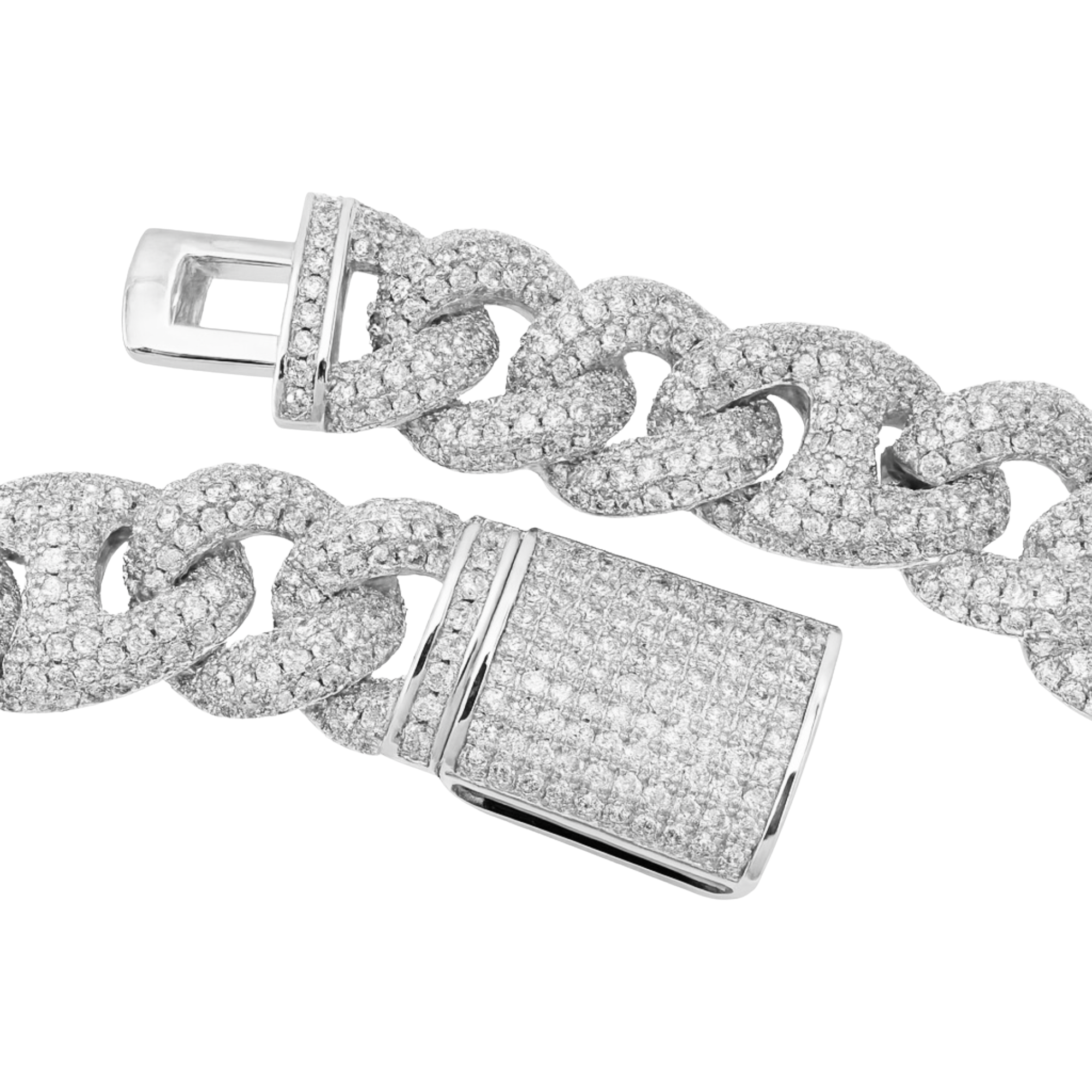 Royal Cuban Diamond Chain 15mm