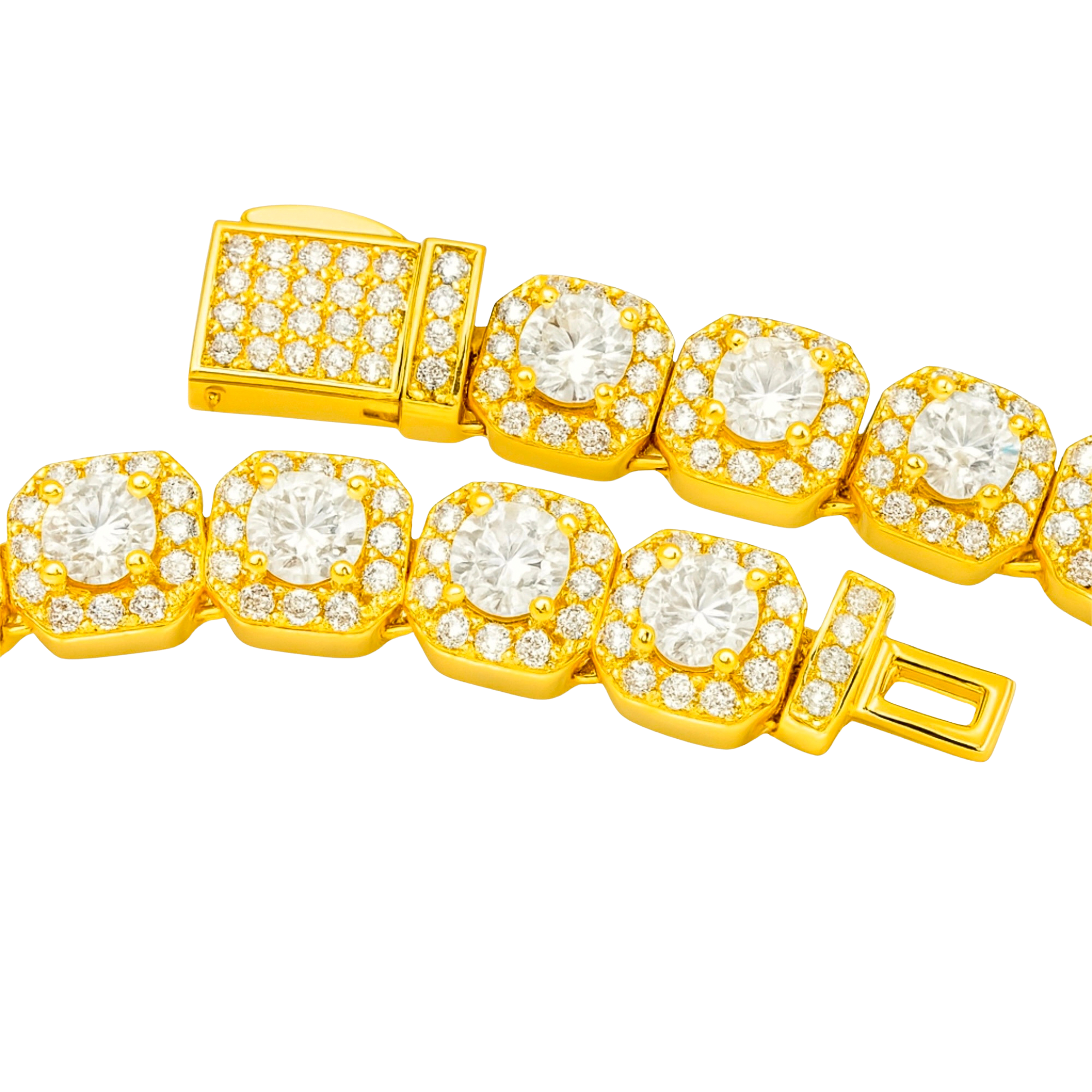 Micro Clustered Tennis Bracelet 7mm