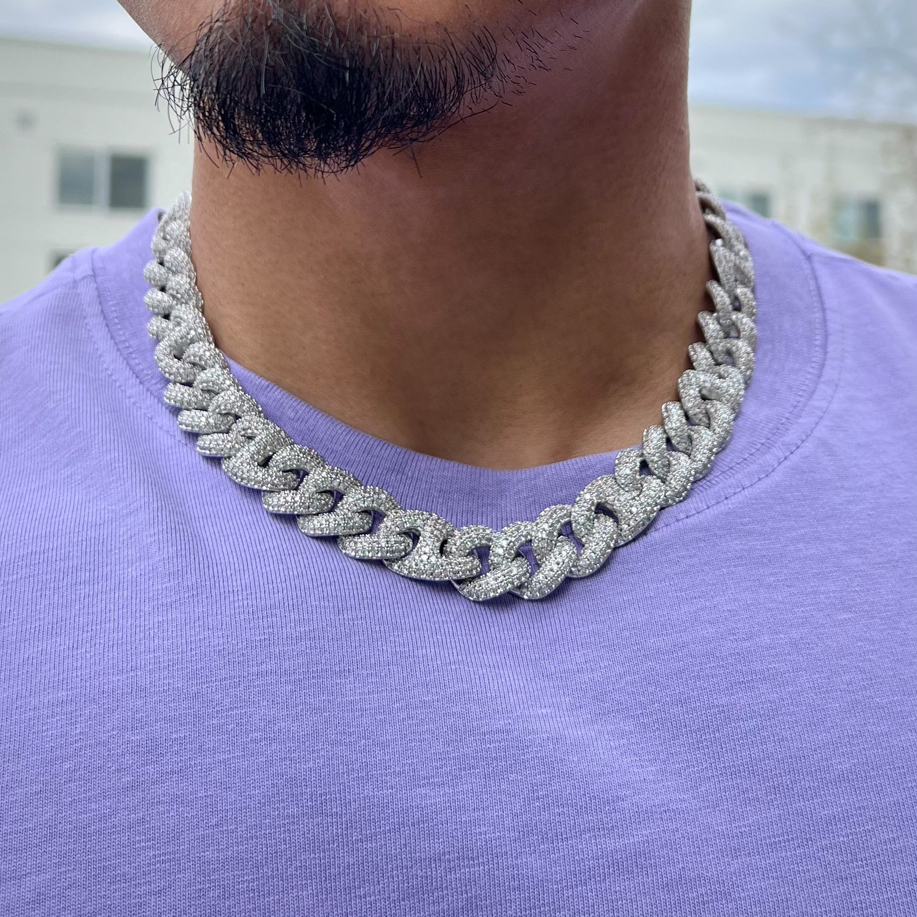 Royal Cuban Diamond Chain 15mm