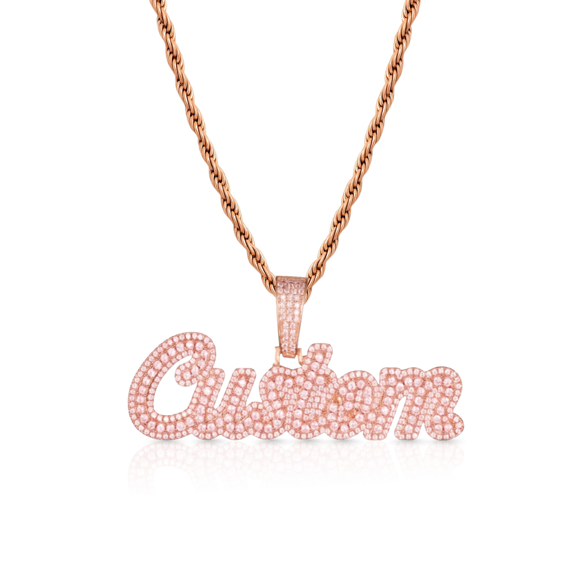 Cursive Letter Custom Pendant