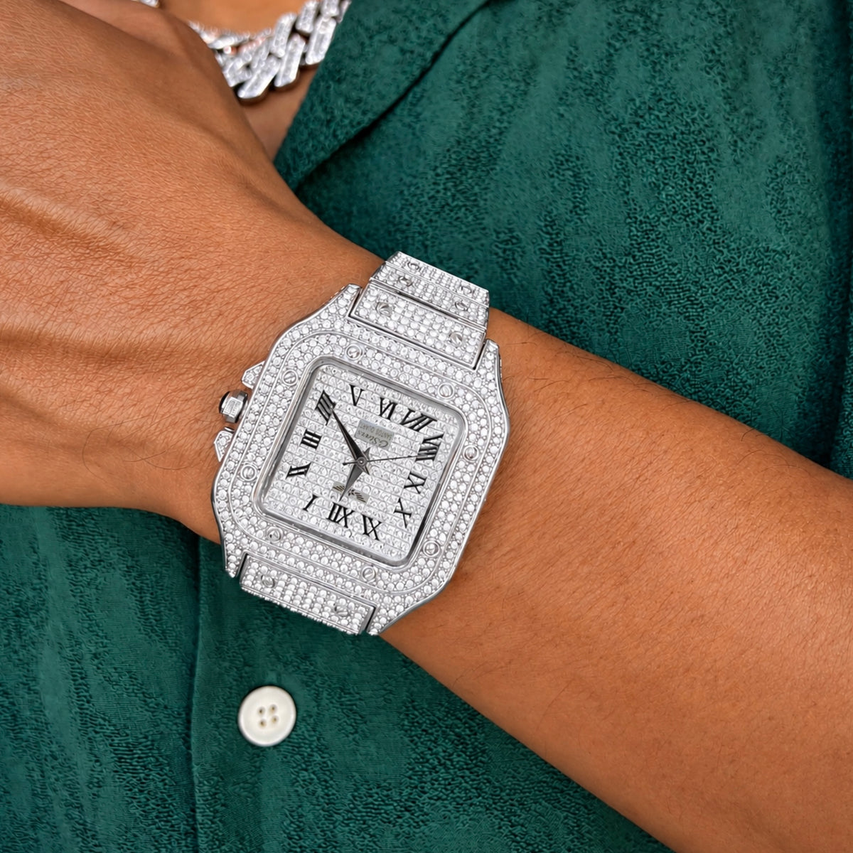 GStars Santos Diamond Watch