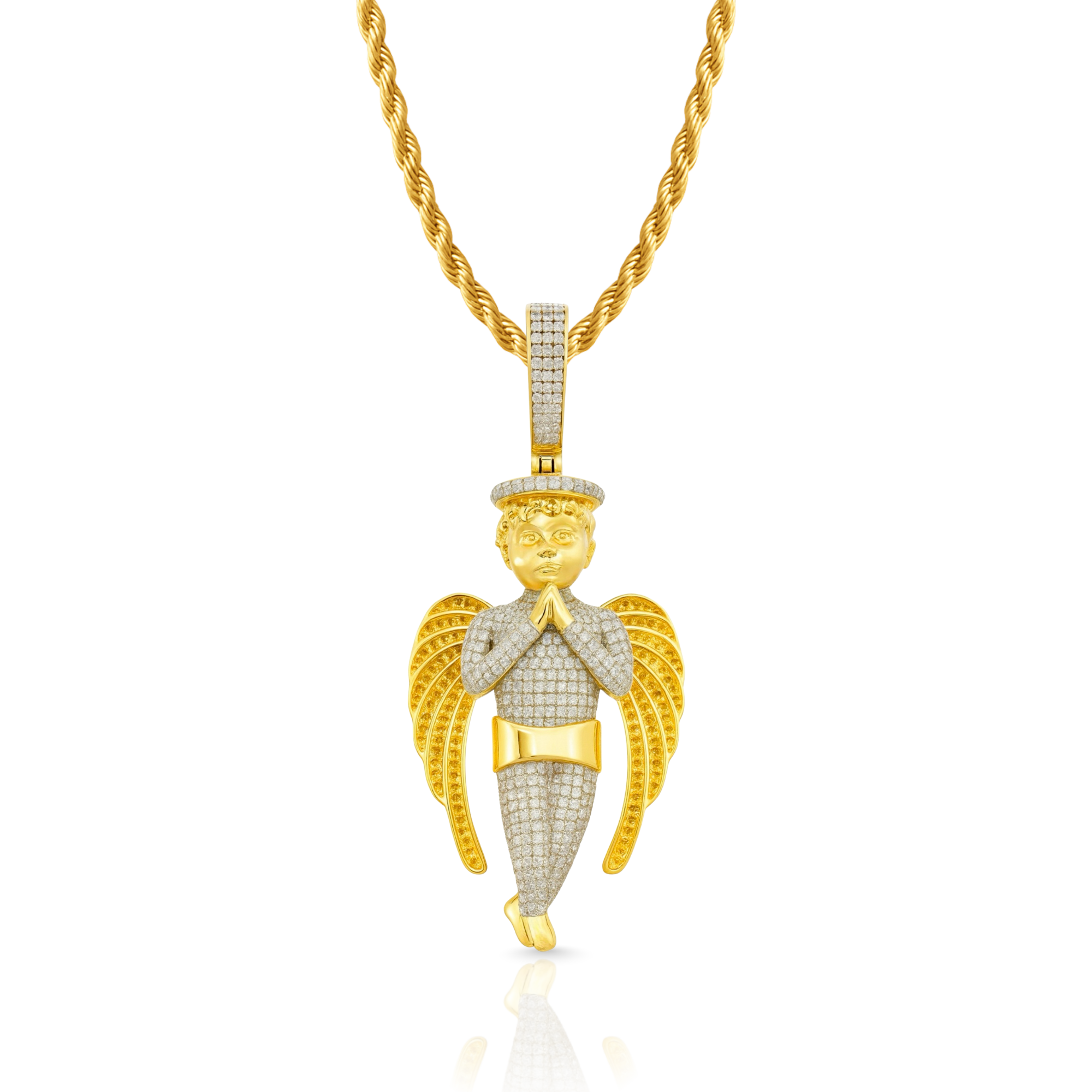 Angle Diamond Pendant