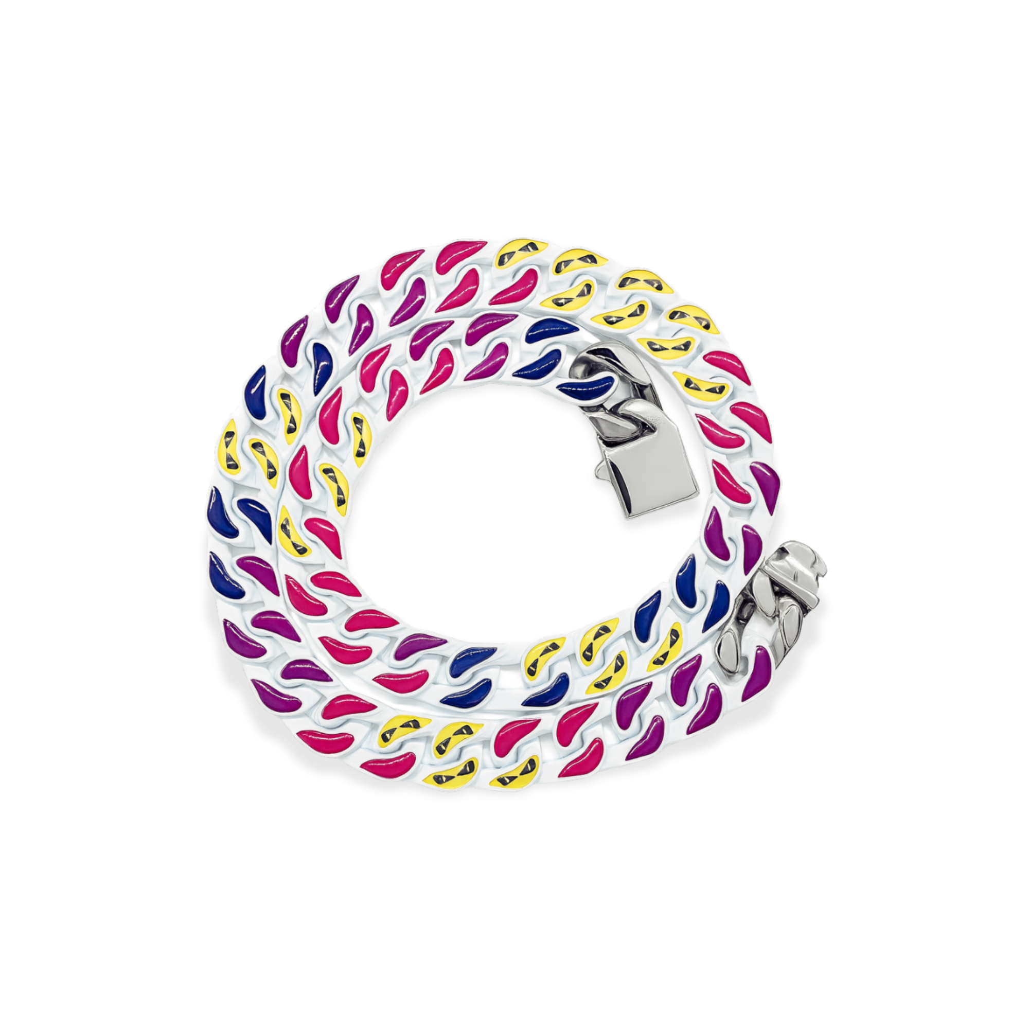 Multi-Color Curb Chain 12mm