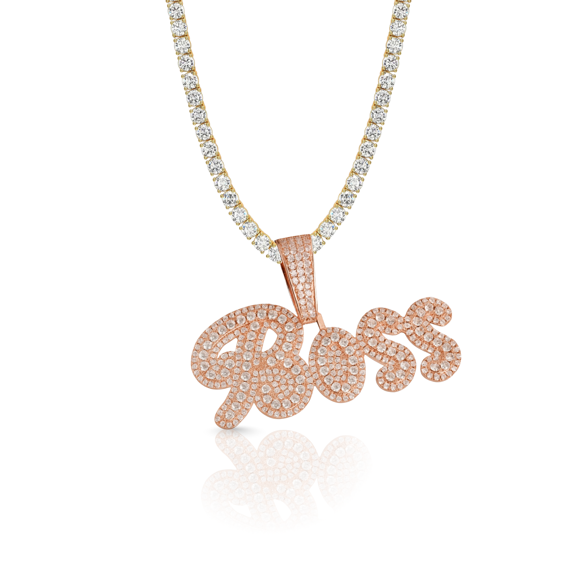 Cursive Letter Custom Pendant