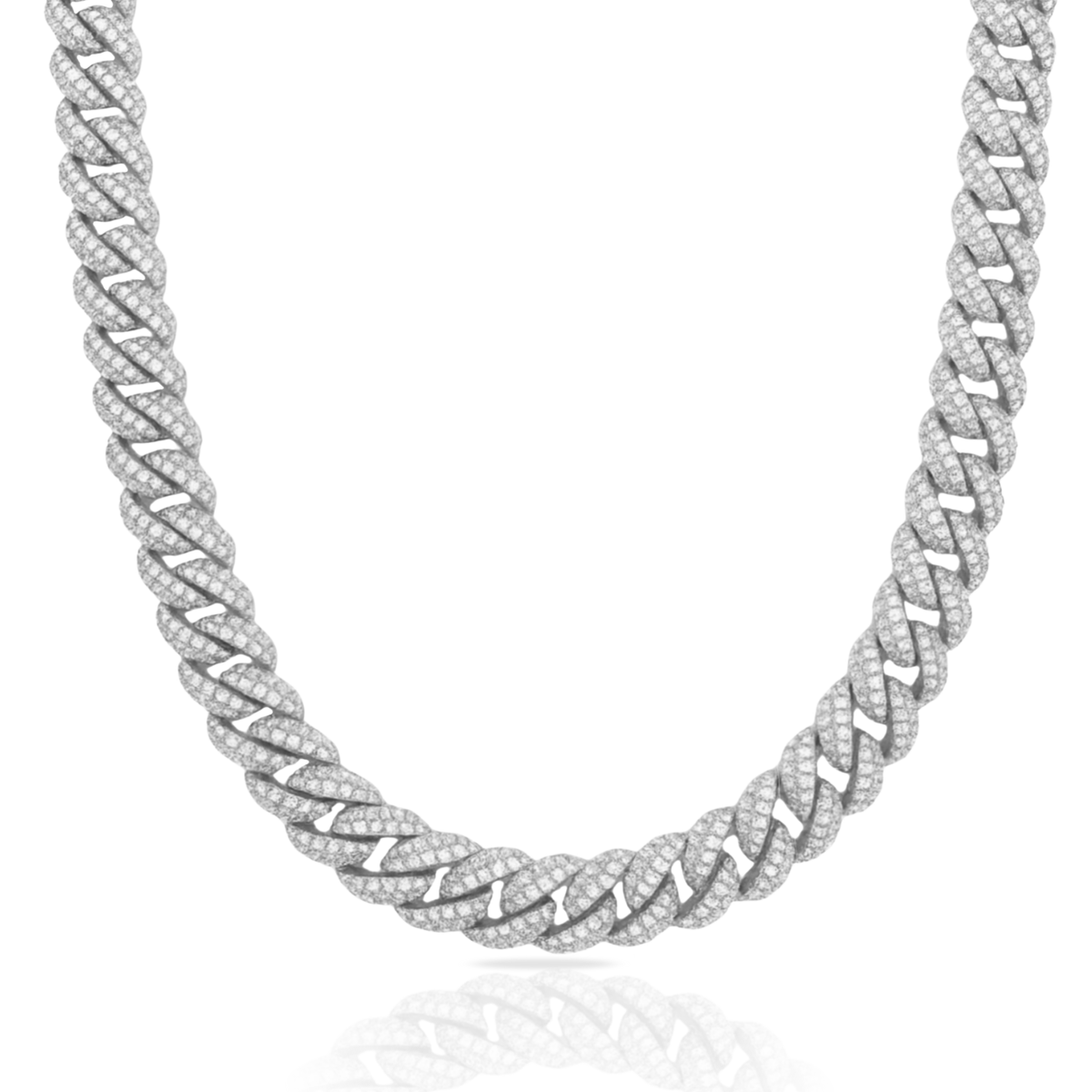 South Beach Diamond Chain 10mm – GoldStarsDC Jewelry Co.