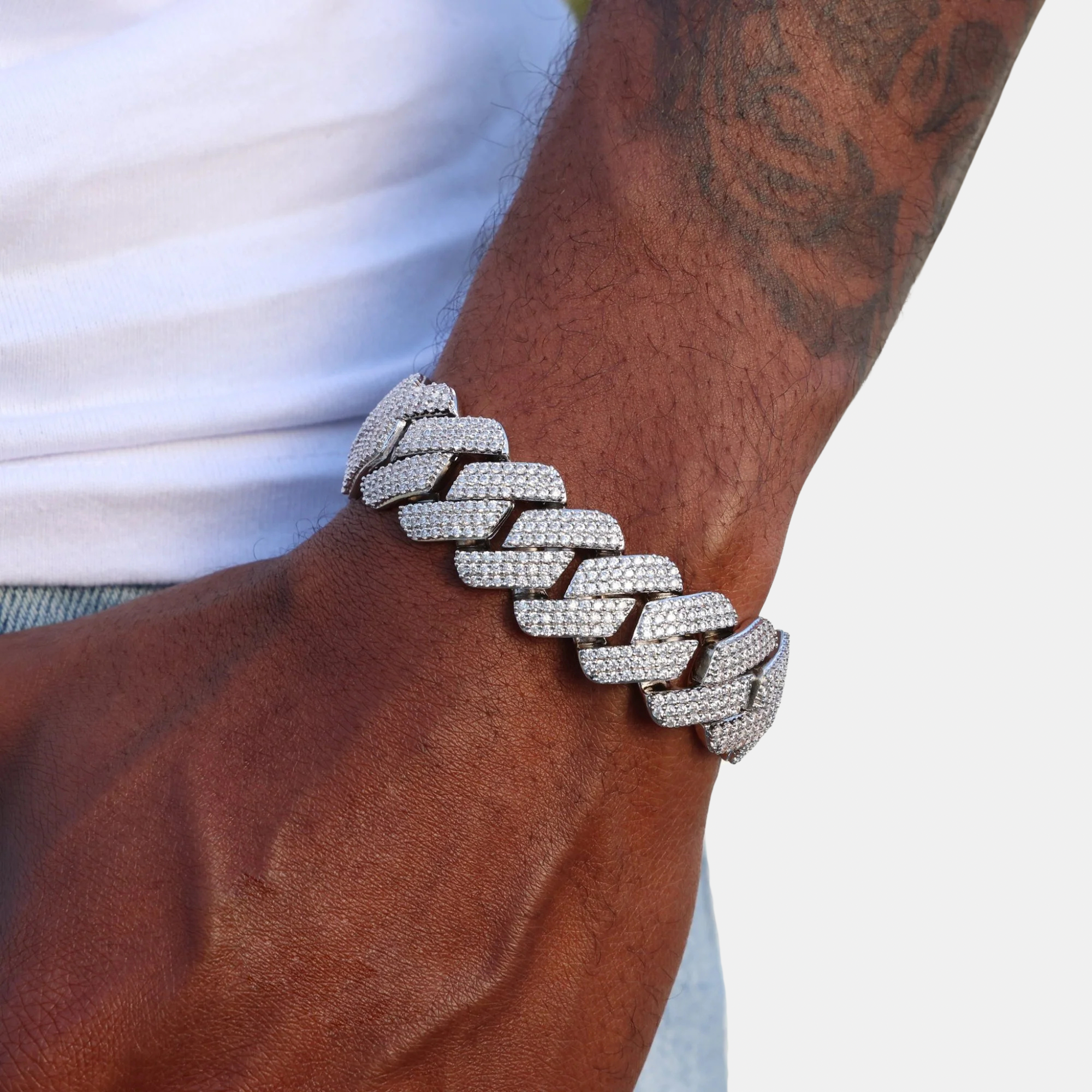 Diamond Prong Chain Set 19mm