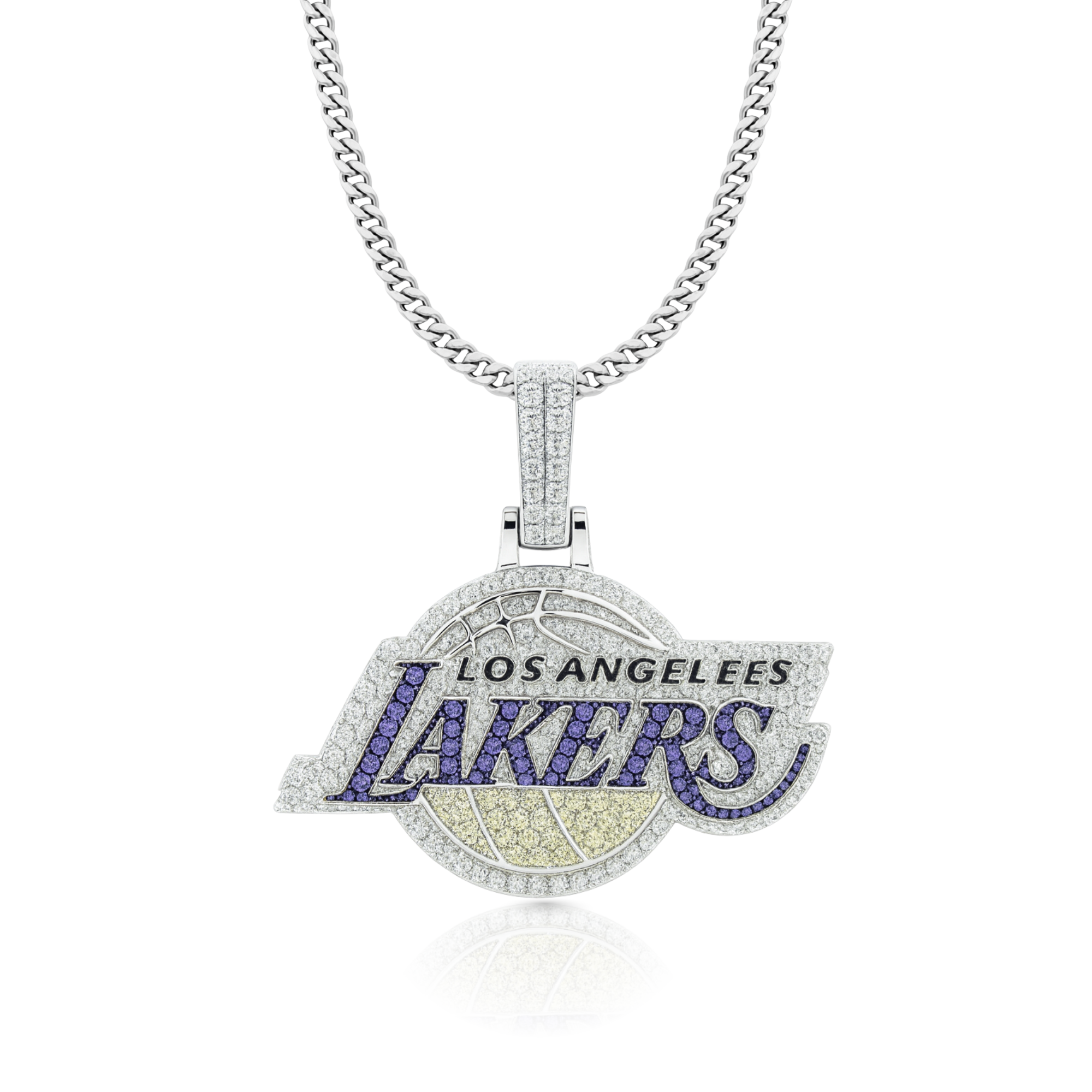 Lakers Diamond Pendant