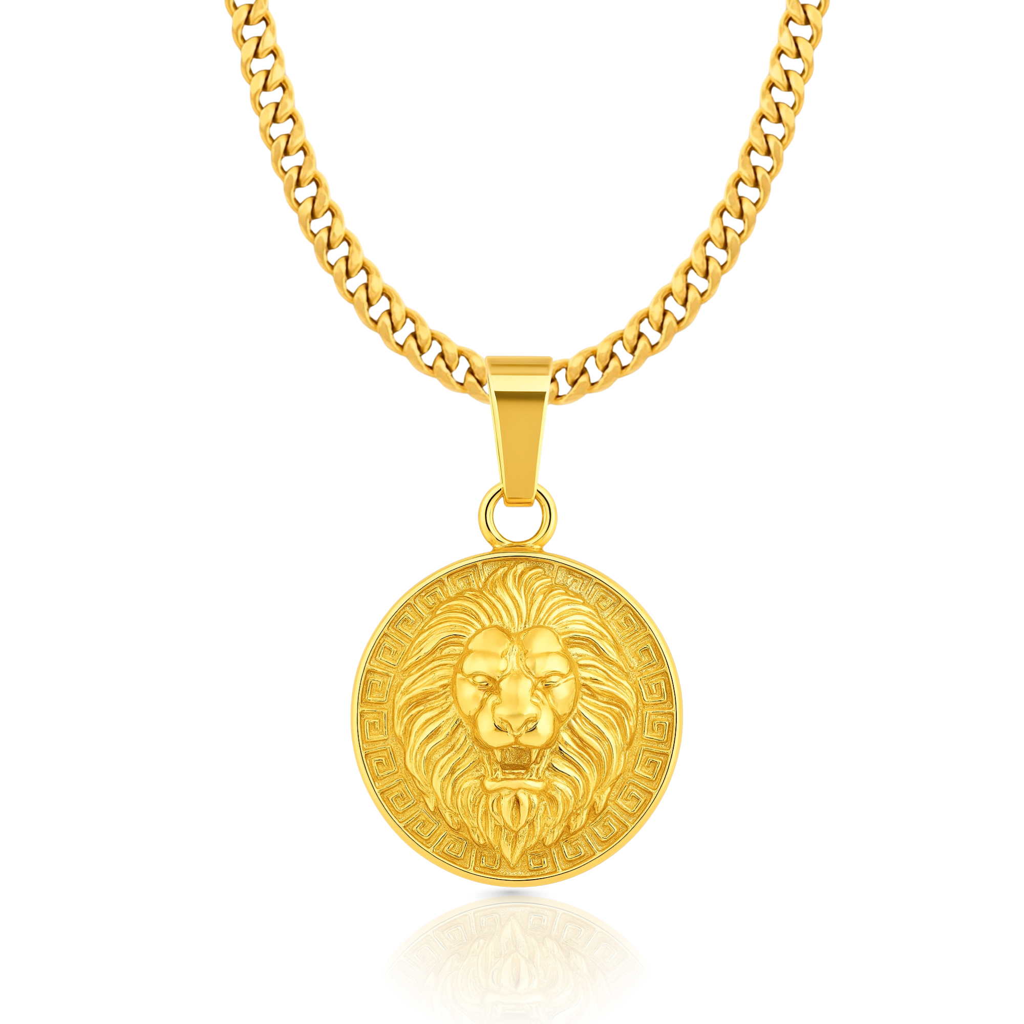 Lion Gold Pendant