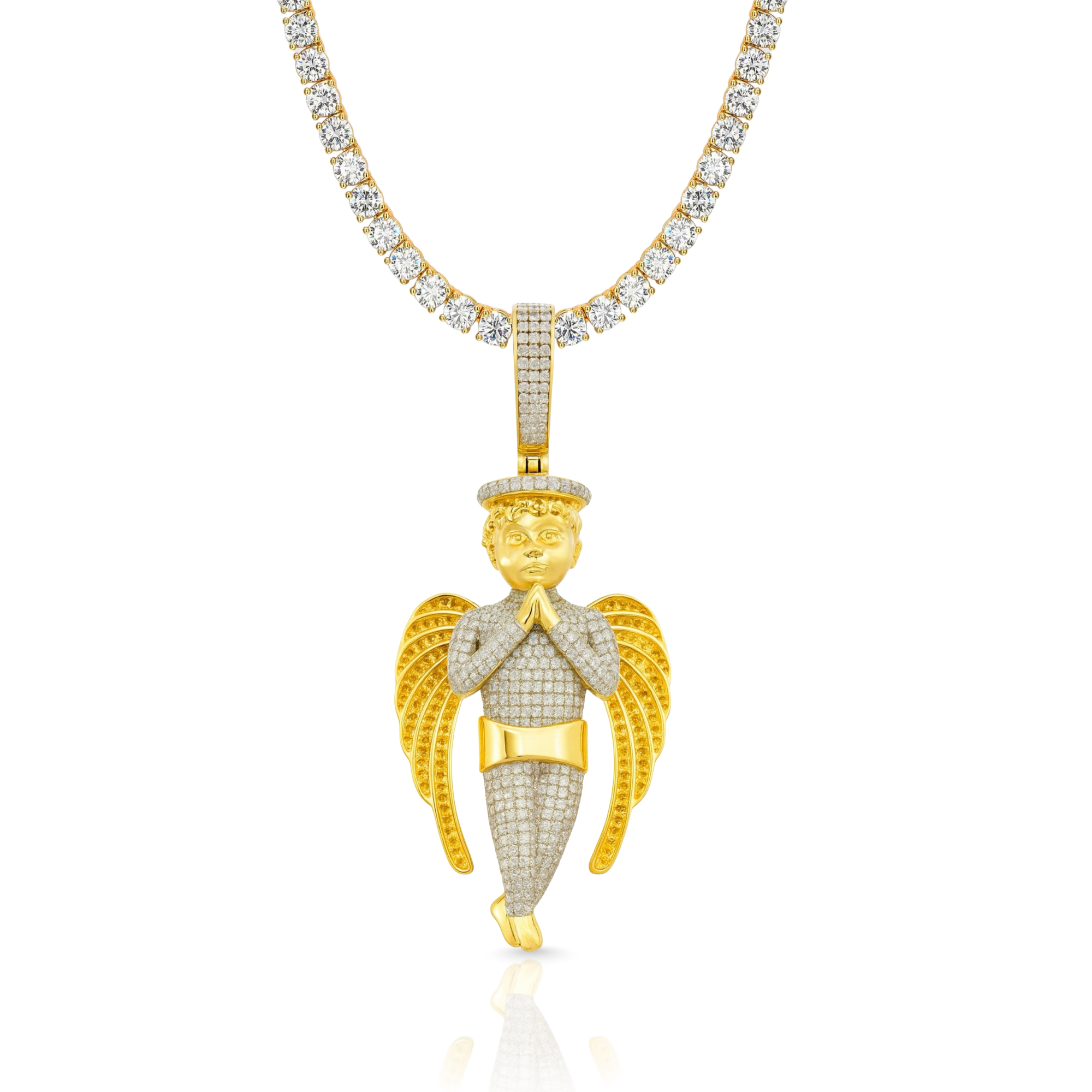 Angle Diamond Pendant