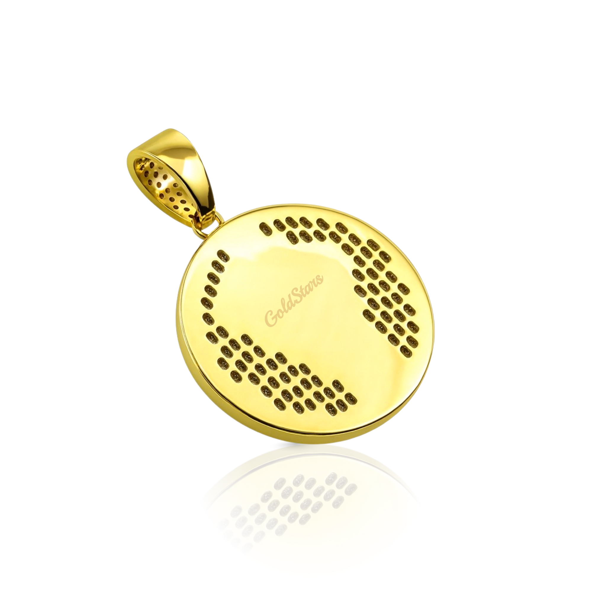 Power Fist Diamond Gold Pendant