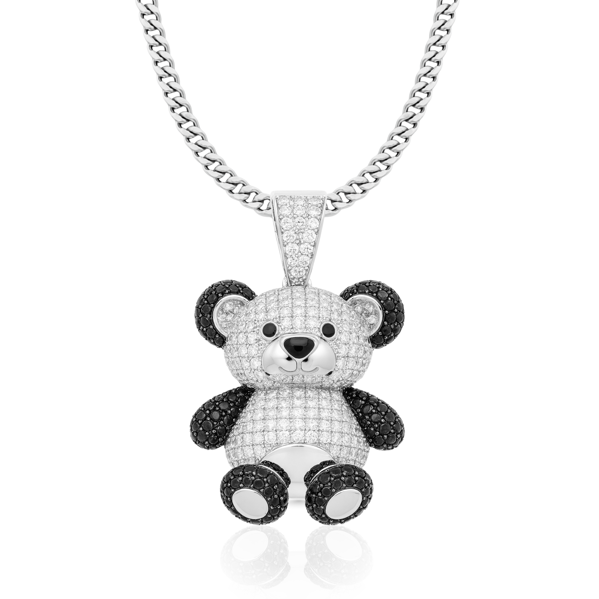 Panda Diamond Pendant