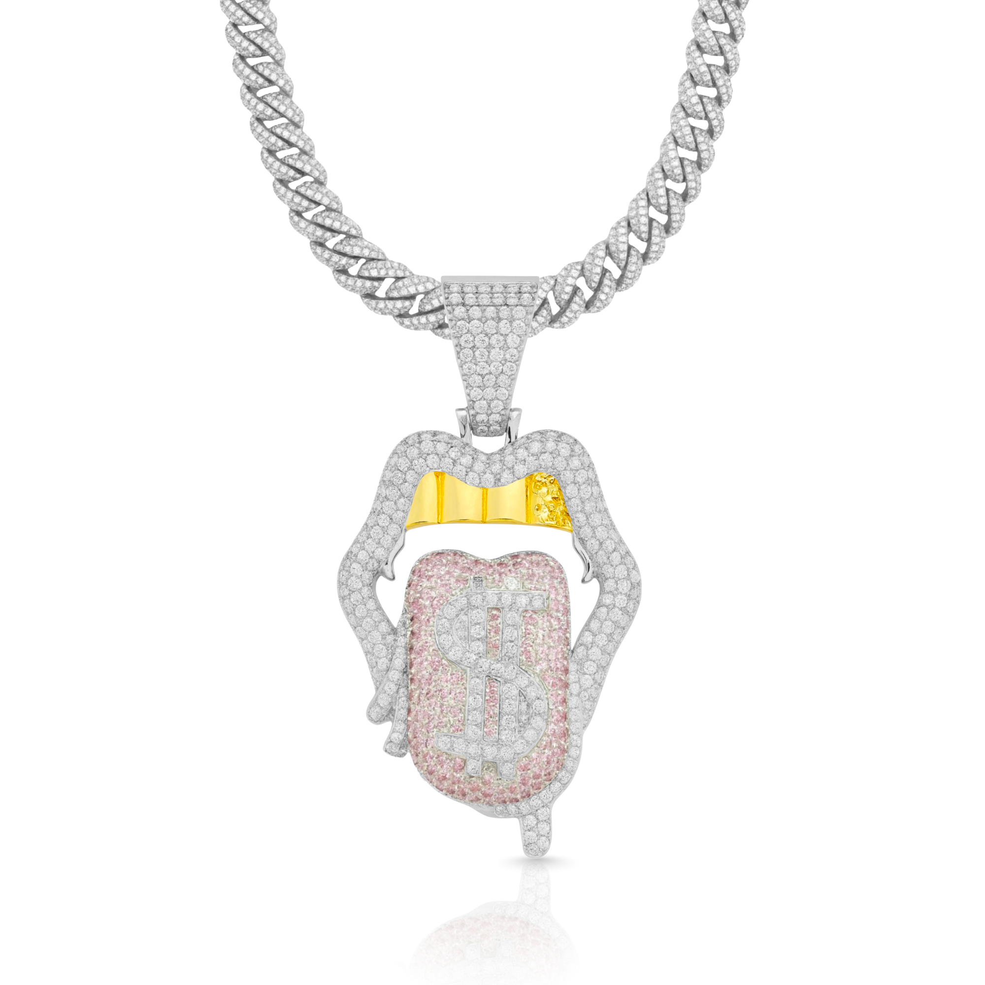Money Talk Pink Diamond Pendant