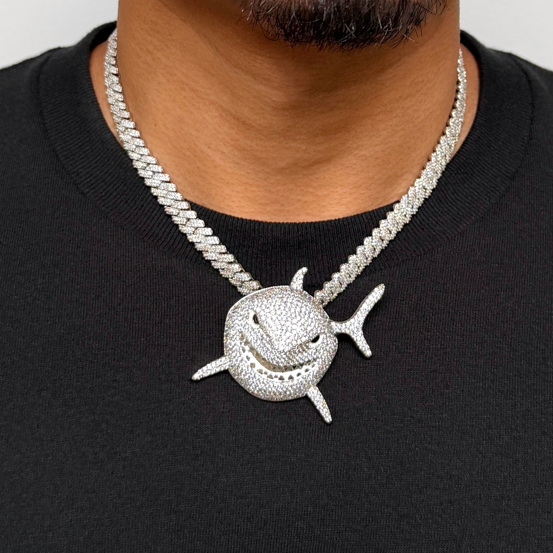 Jaws Diamond Pendant
