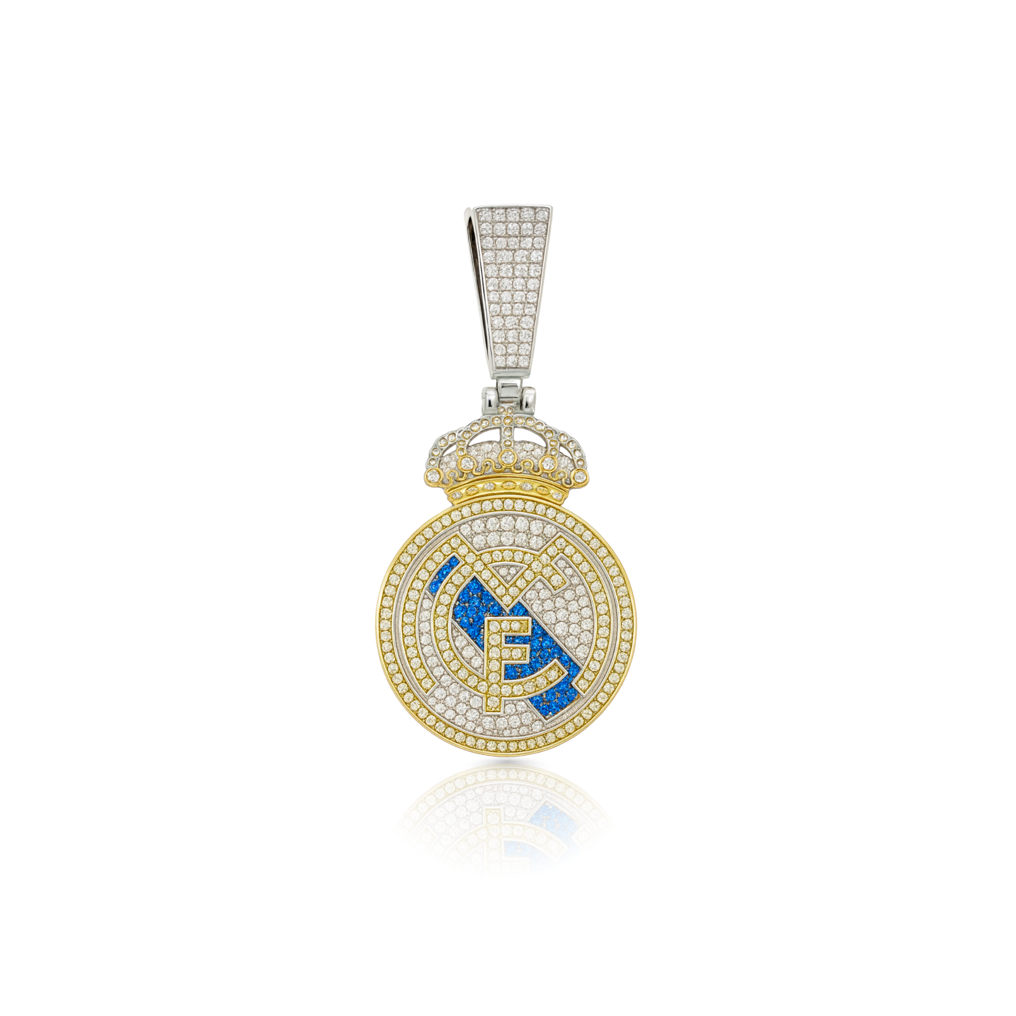 Real Madrid FC Diamond Pendant