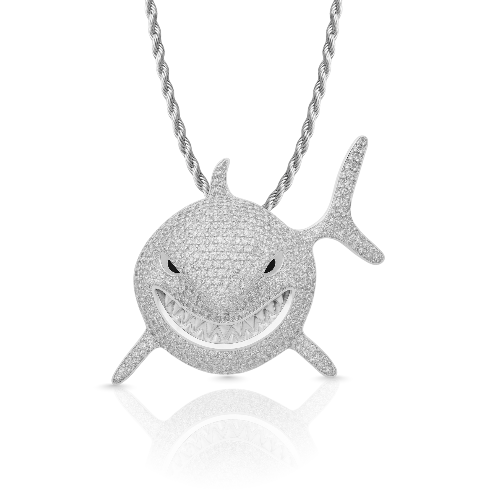 Jaws Diamond Pendant