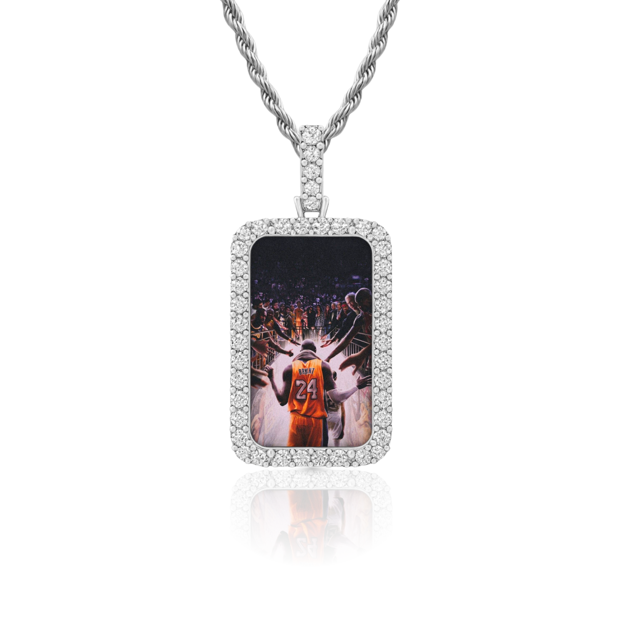 Rectangular Custom Photo Pendant