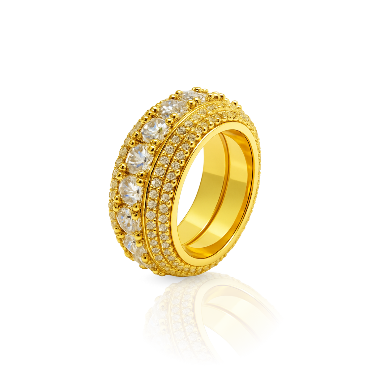 Rotating Diamond Ring – GoldStarsDC Jewelry Co.