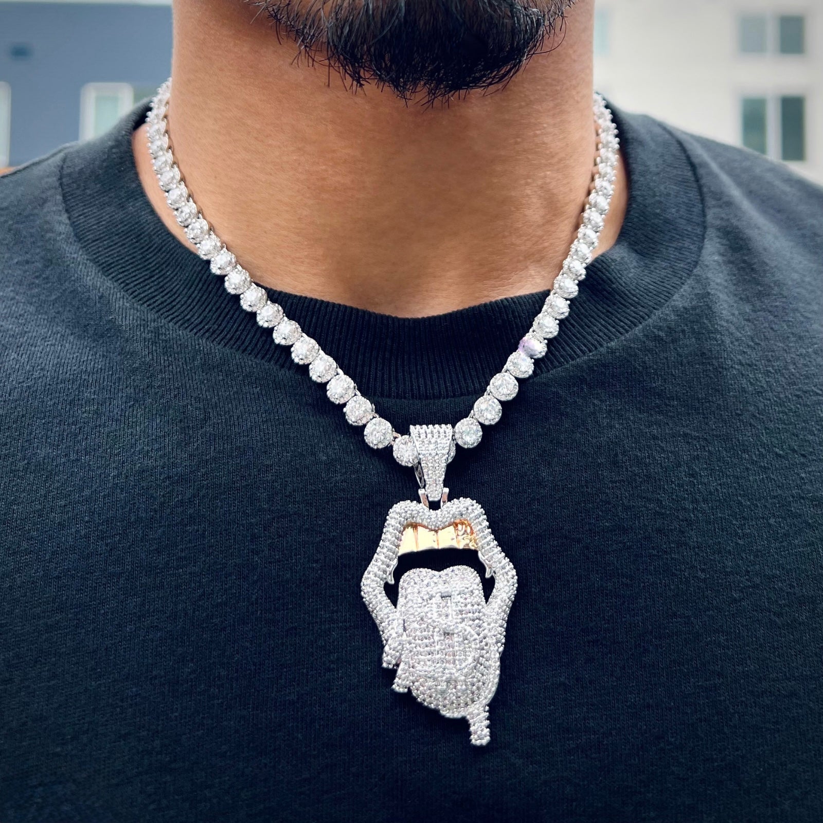 Money Talk Pink Diamond Pendant