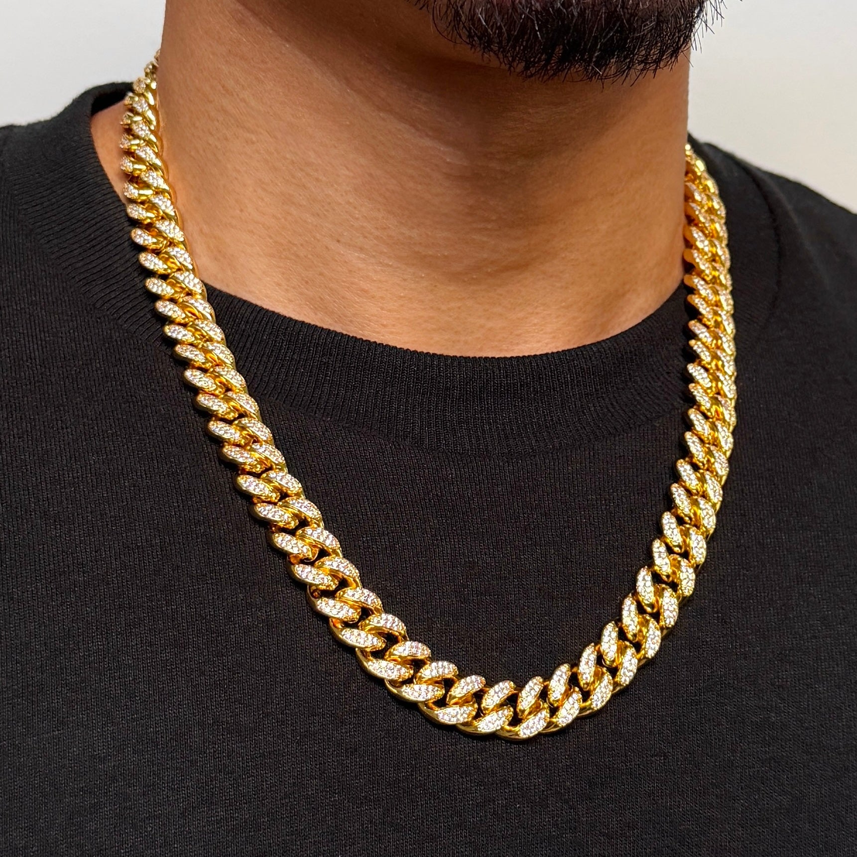 Miami Cuban Diamond Chain 12mm