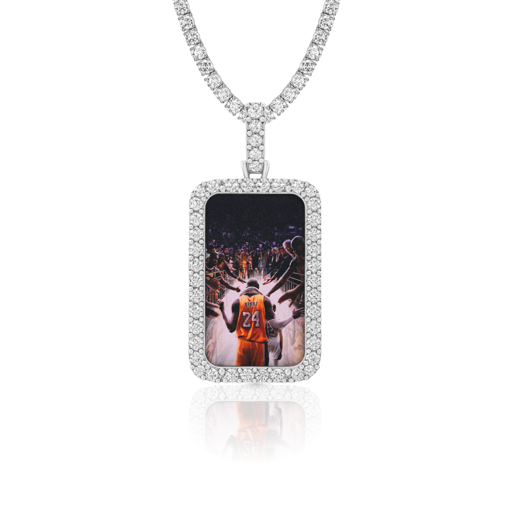 Rectangular Custom Photo Pendant