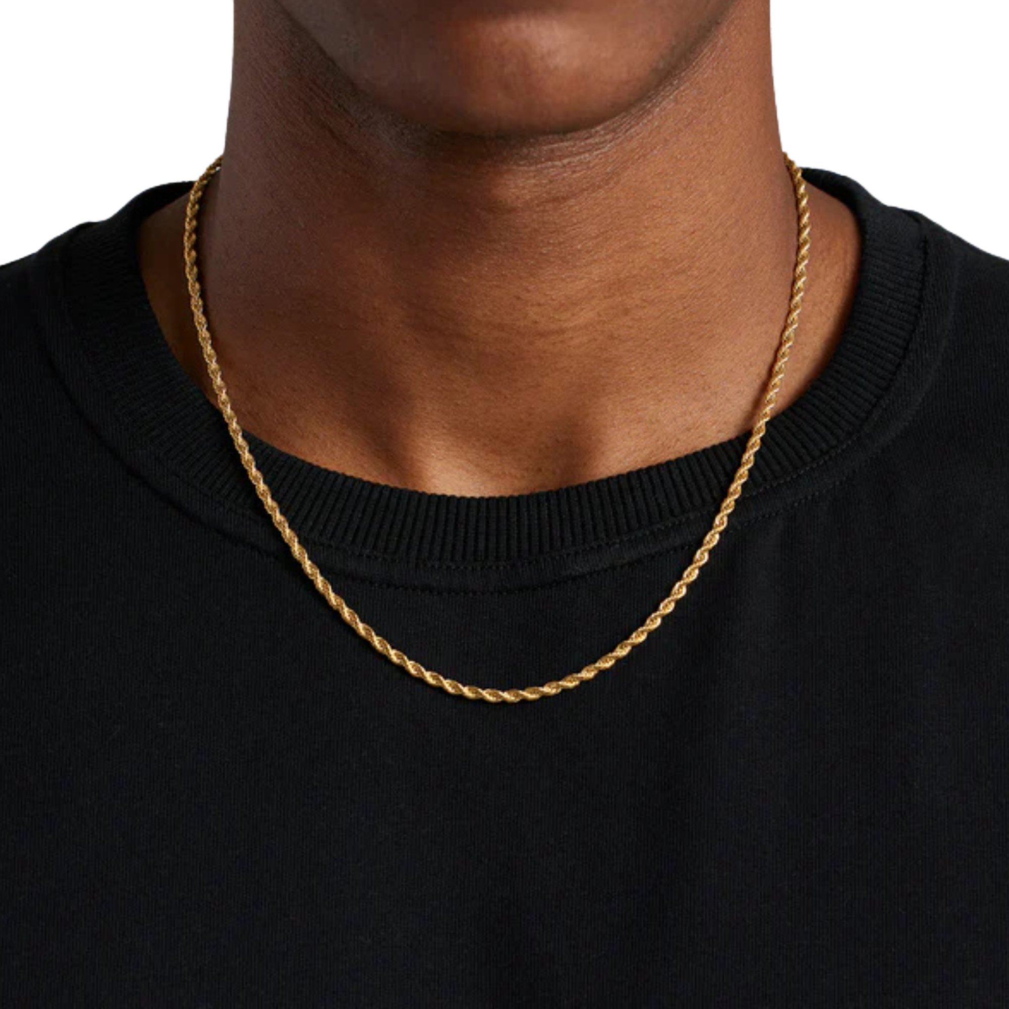 Classic Rope Chain Set 3mm