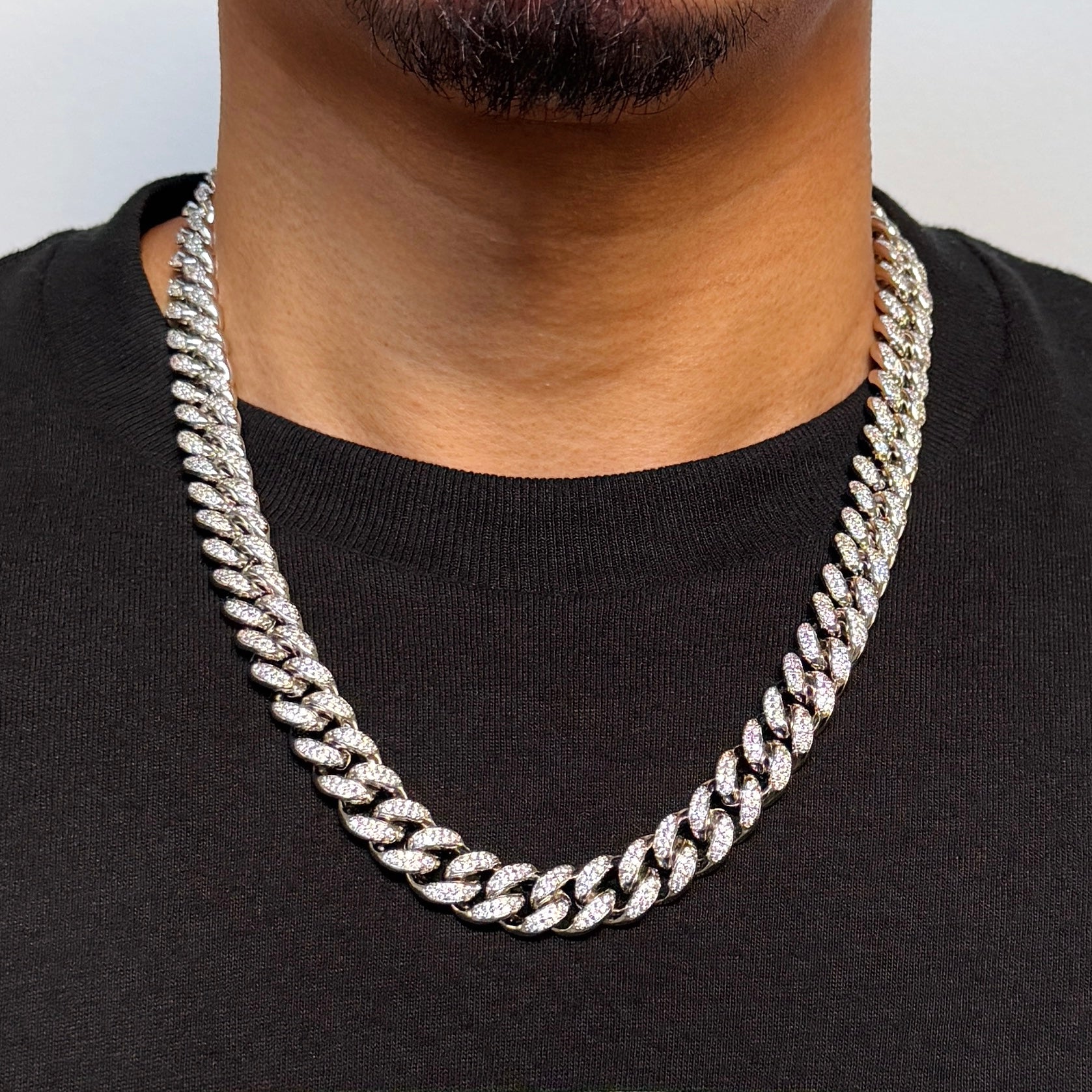 Miami Cuban Diamond Chain 12mm