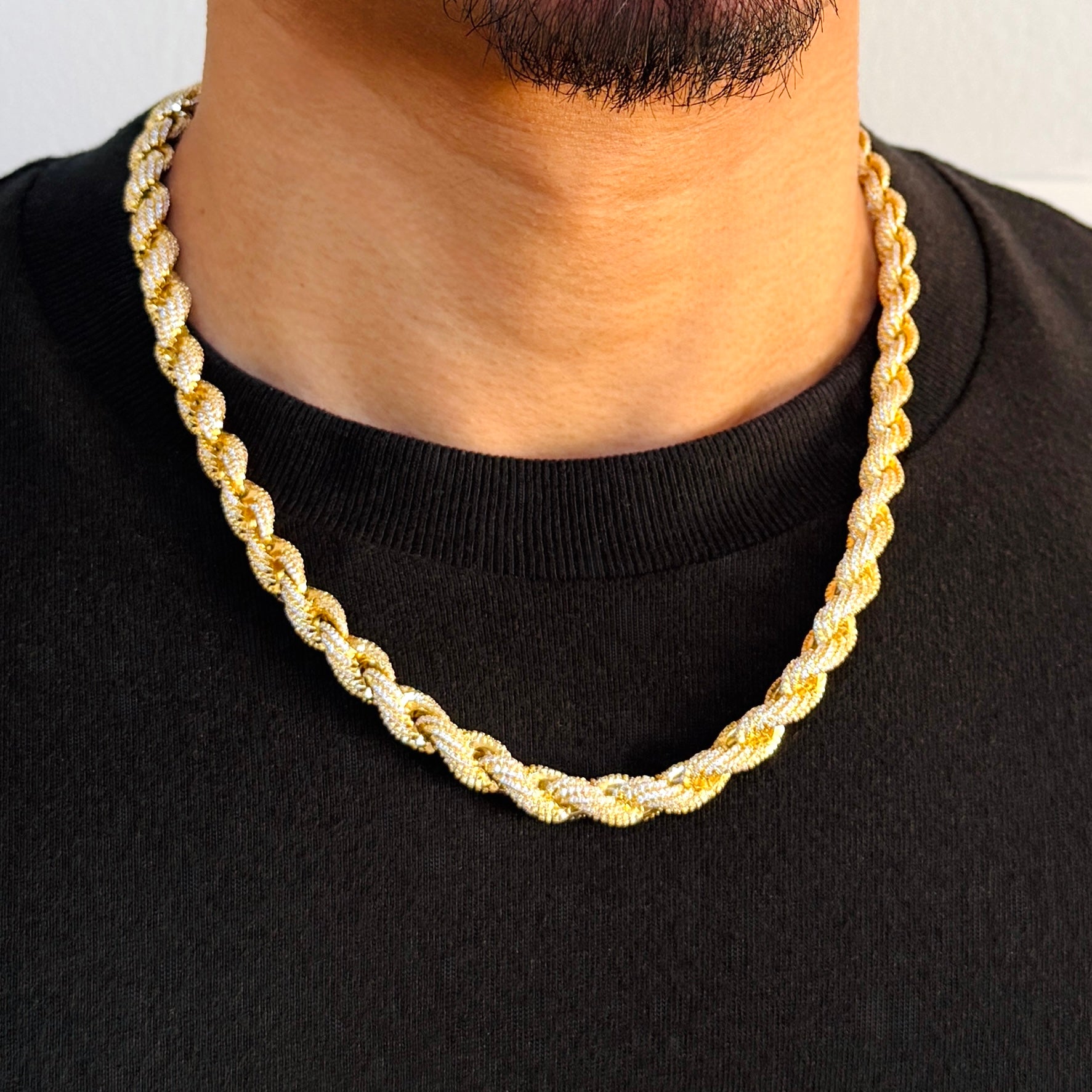 Diamond Rope Chain 8mm