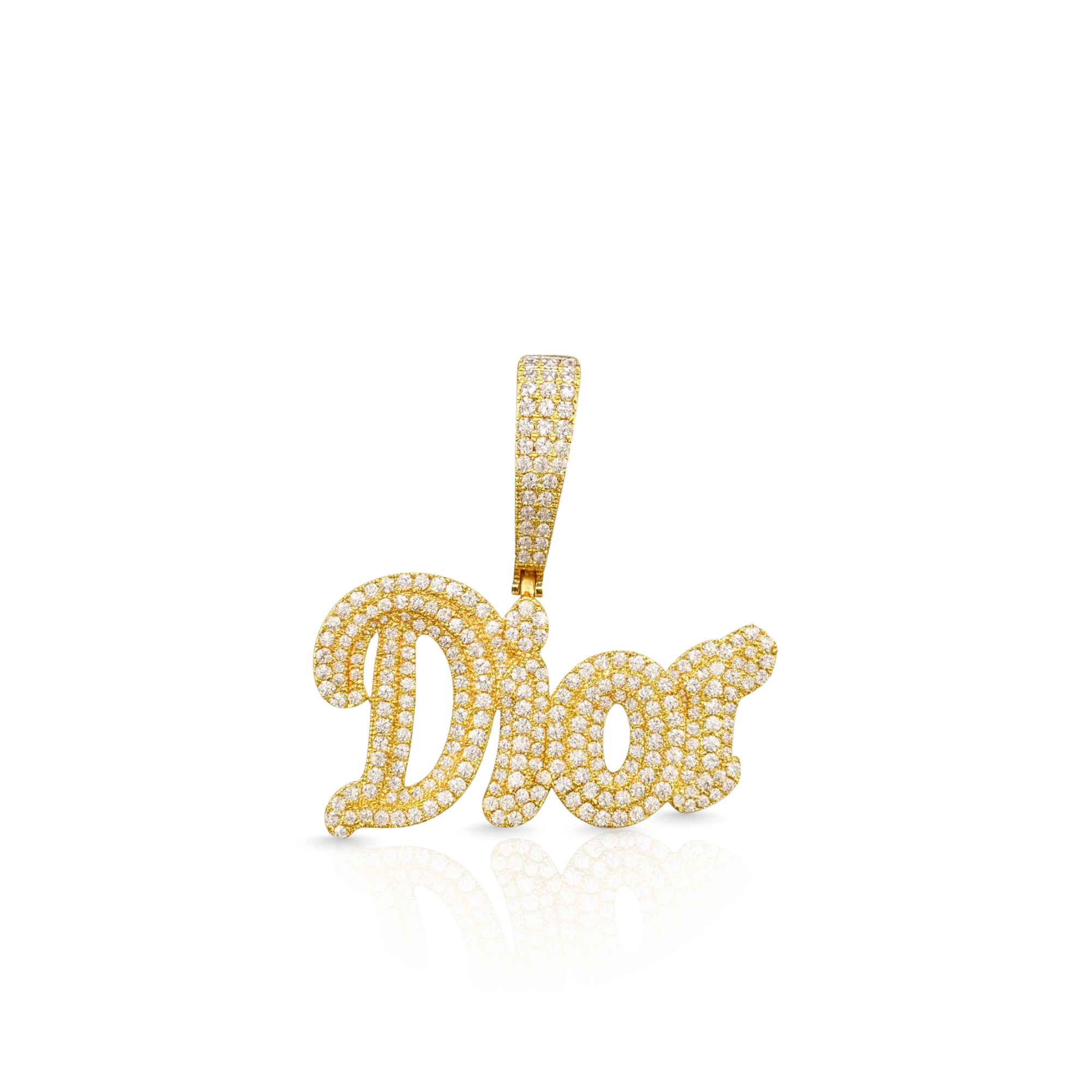 Dior Diamond Gold Pendant
