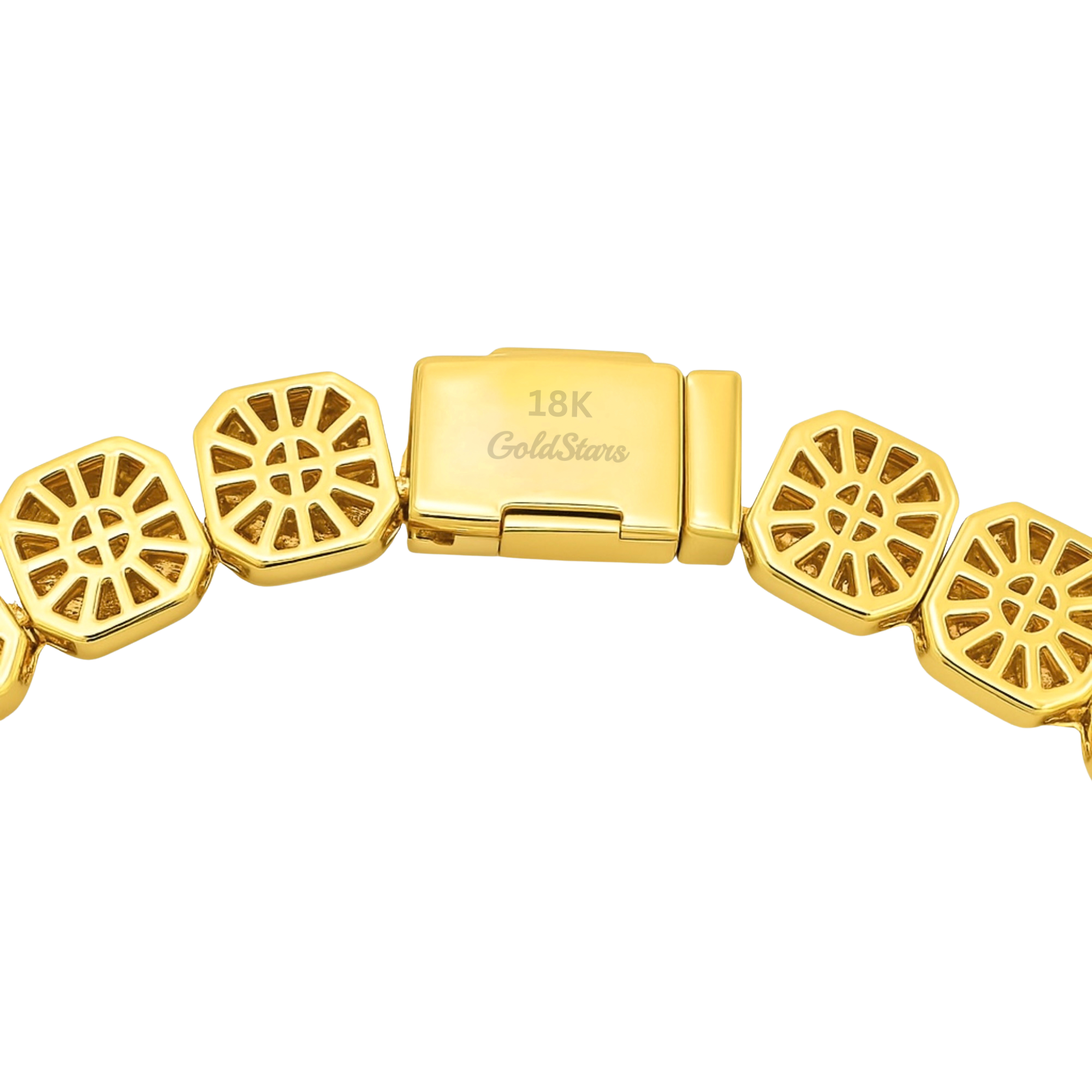 Clustered Tennis Bracelet 12mm