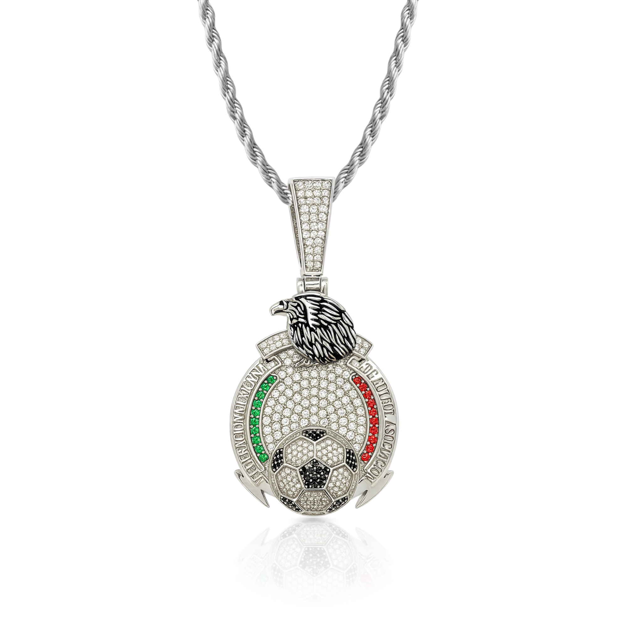 Mexico FC Diamond Pendant