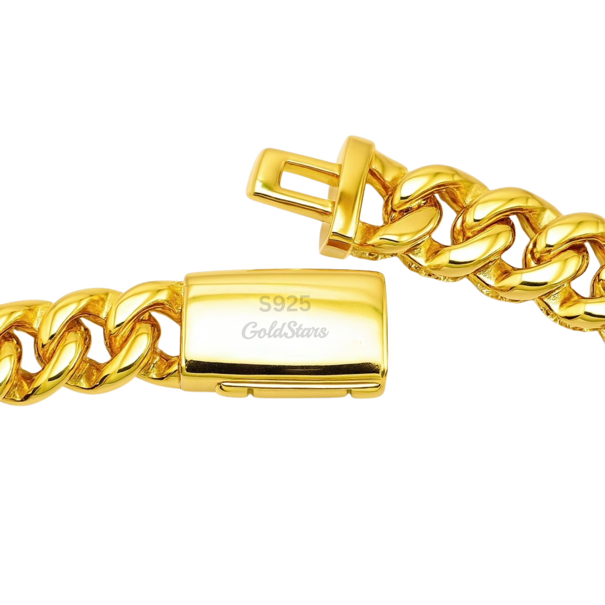 Moissanite South Beach Chain (10mm) 20cts