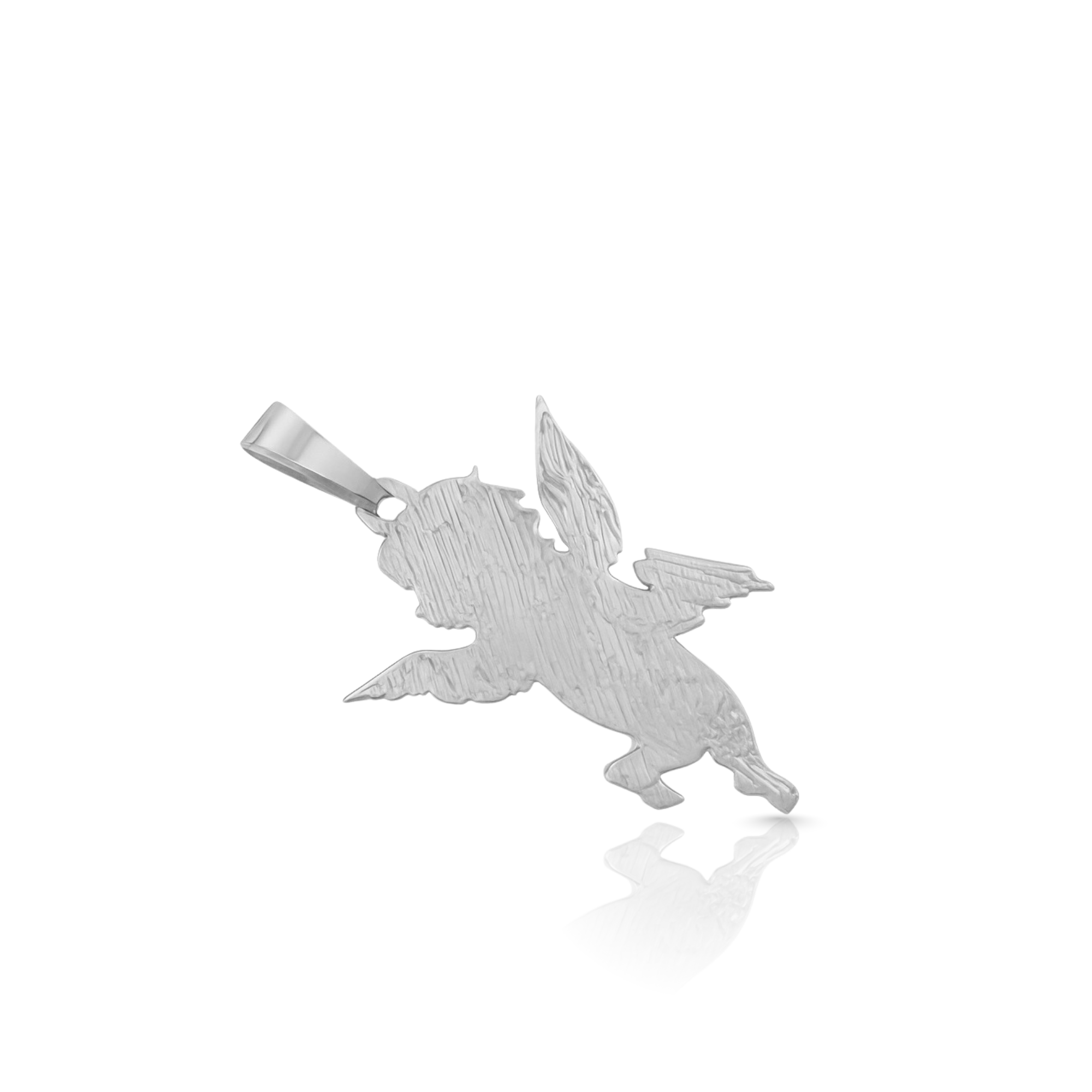 Moissanite Angel Pendant 1.0cts