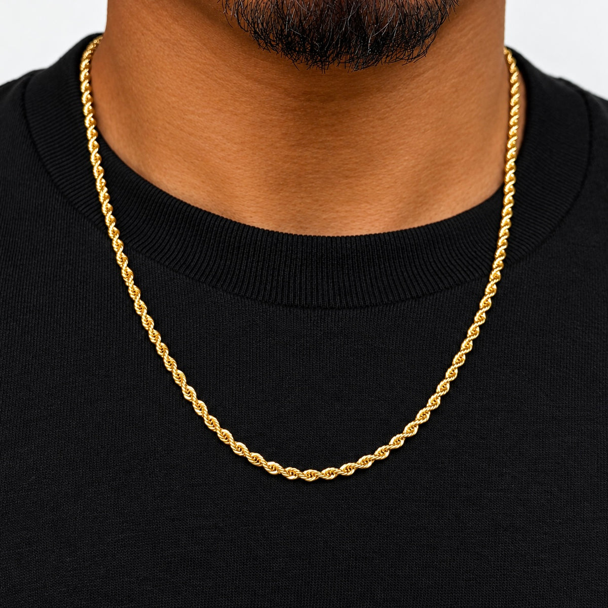 Classic Rope Chain Set 3mm