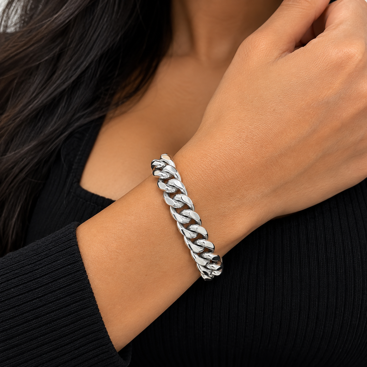 Miami Cuban Chain Set 12mm