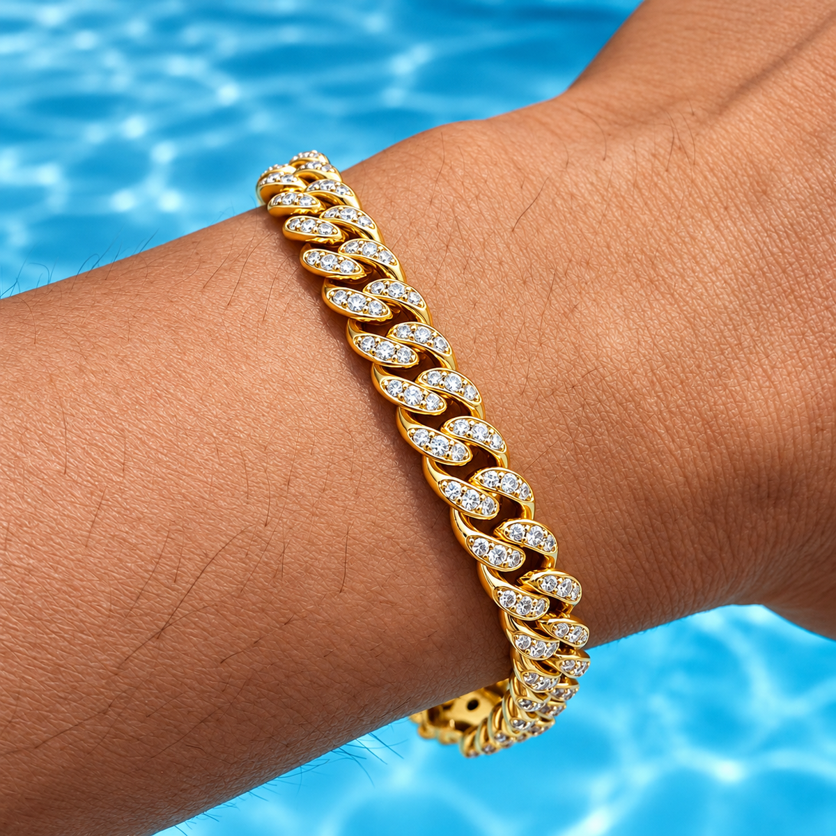 Havana Diamond Bracelet 8mm