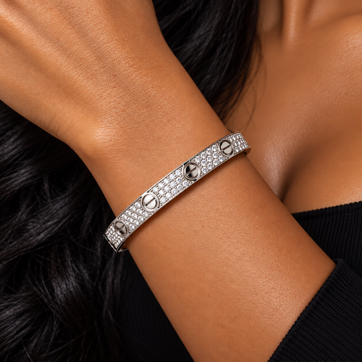 Classic Love Diamond Bracelet 6mm