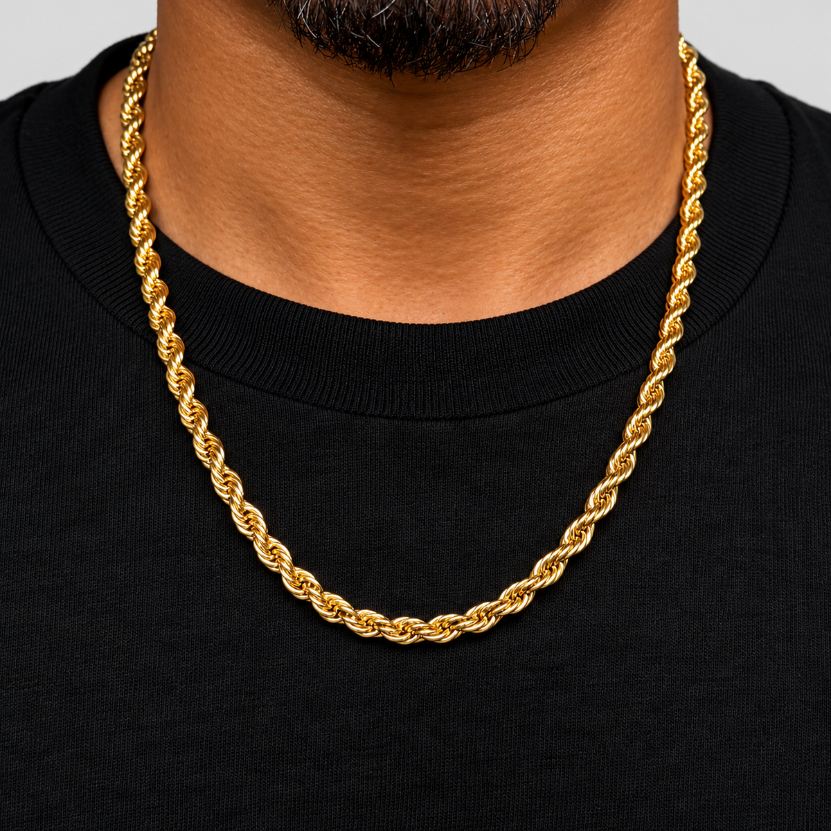 Classic Rope Chain Set 6mm