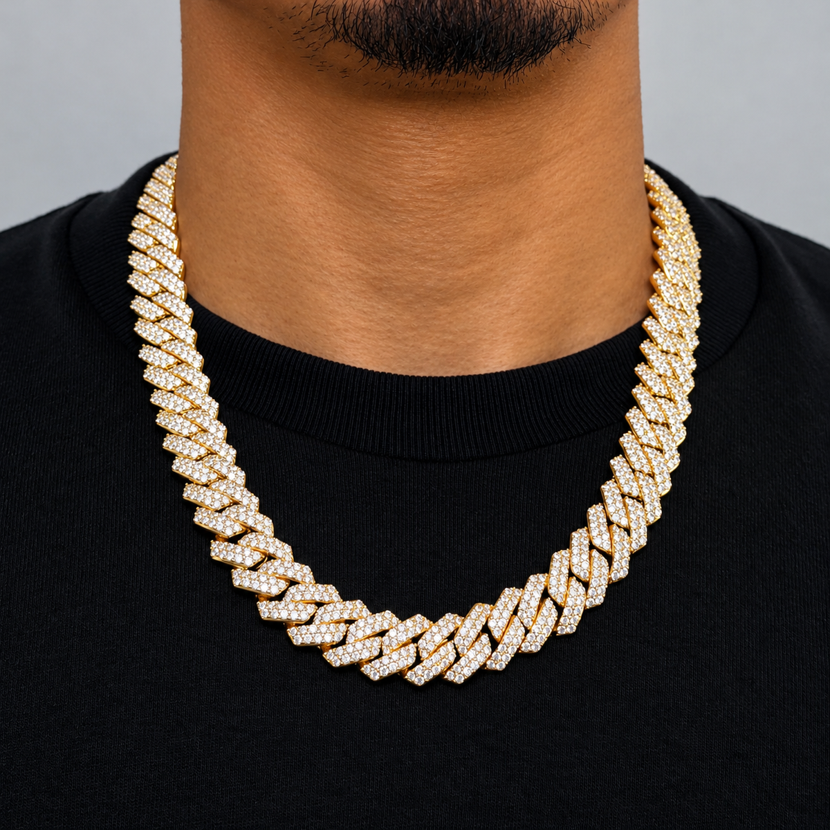 Diamond Prong Chain 16mm