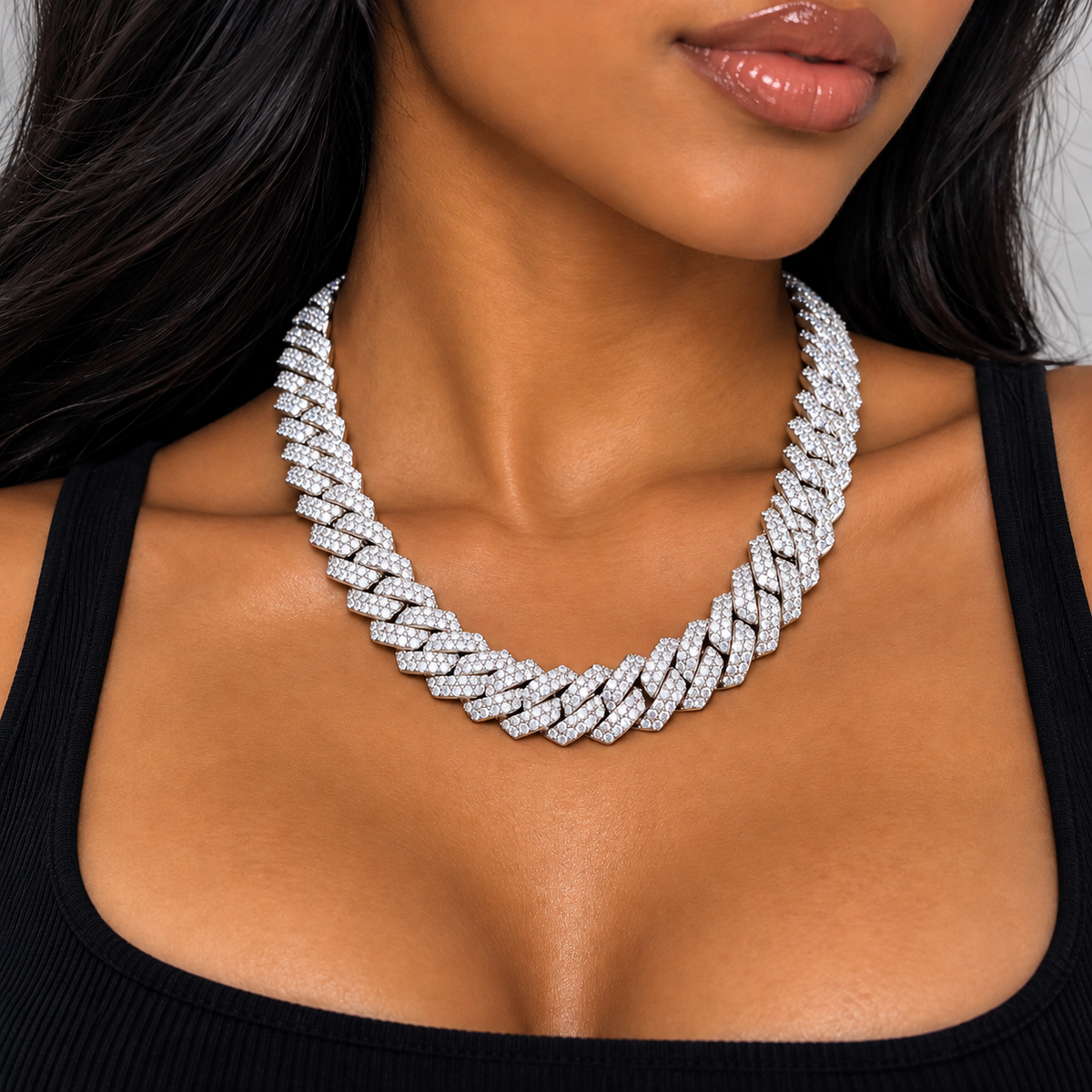 Diamond Prong Chain 16mm