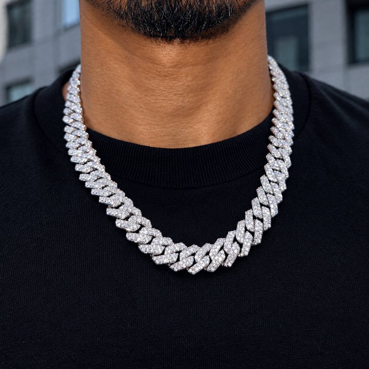 Diamond Prong Chain 16mm