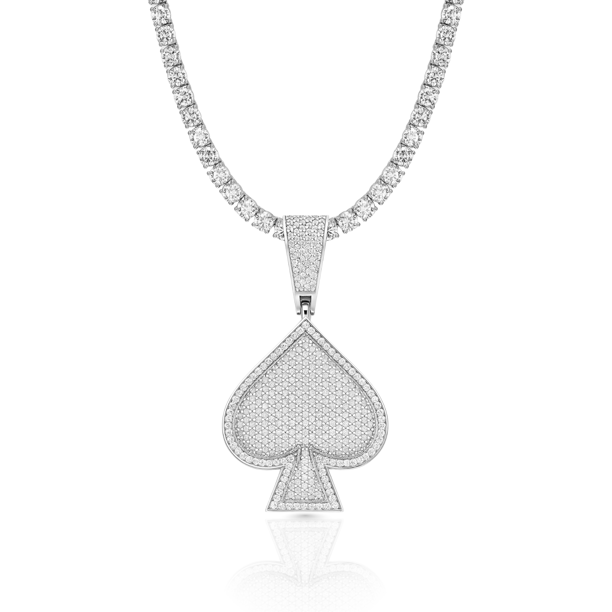 Moissanite ACE Diamond Pendant 3.2cts